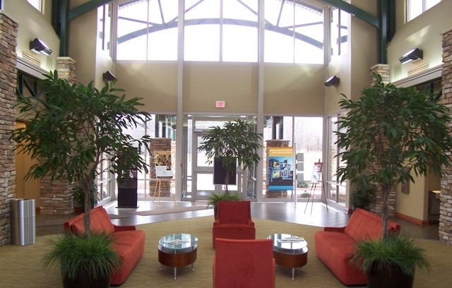 Entryway lounge design